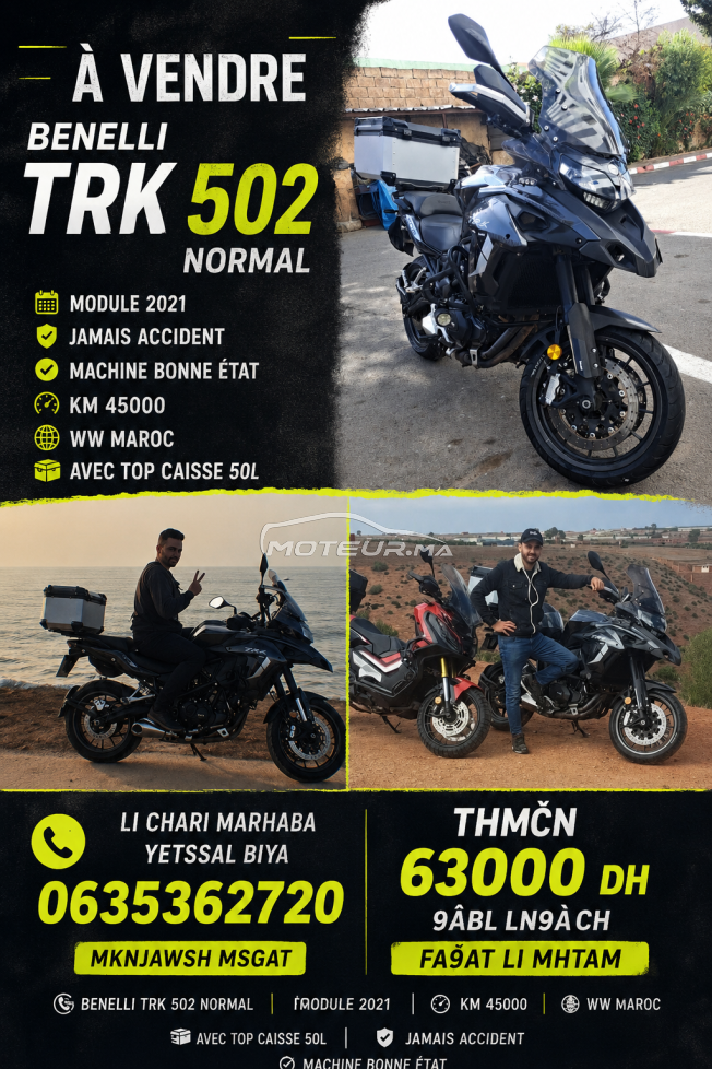 Benelli trk 502 normal