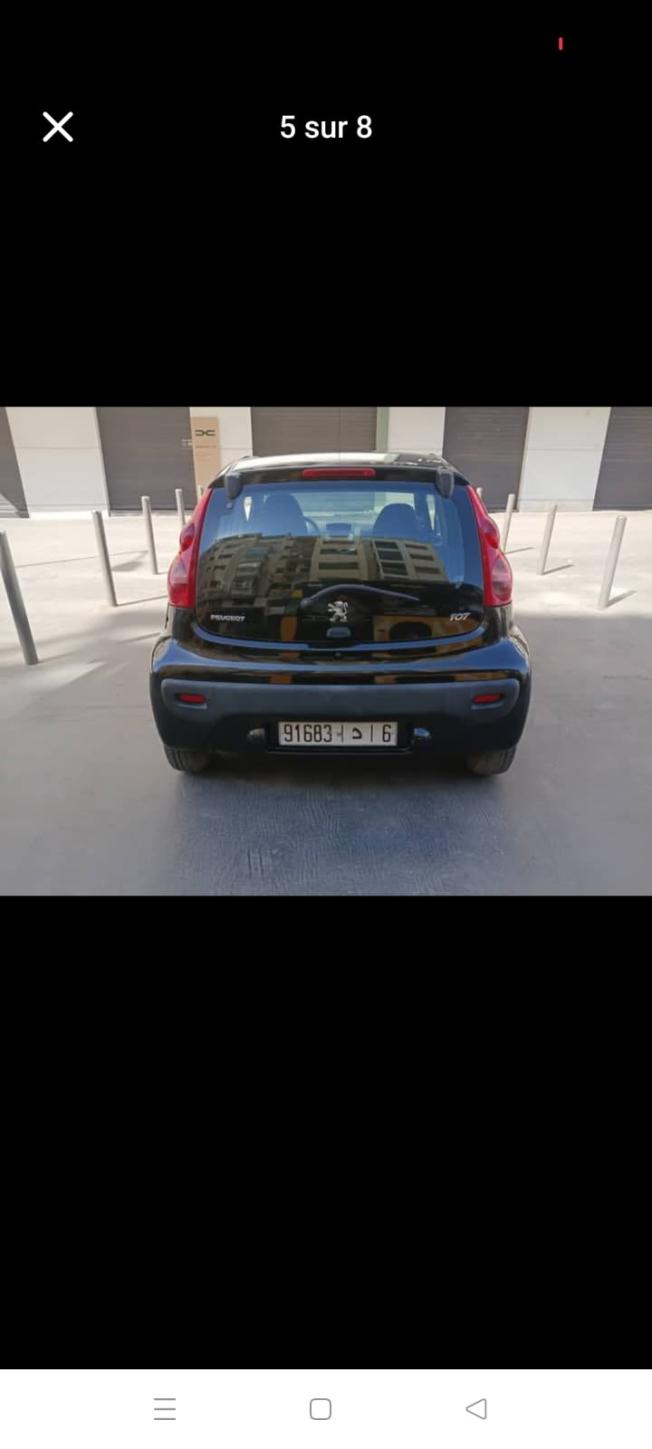 Peugeot 107 2012 essence-manuelle