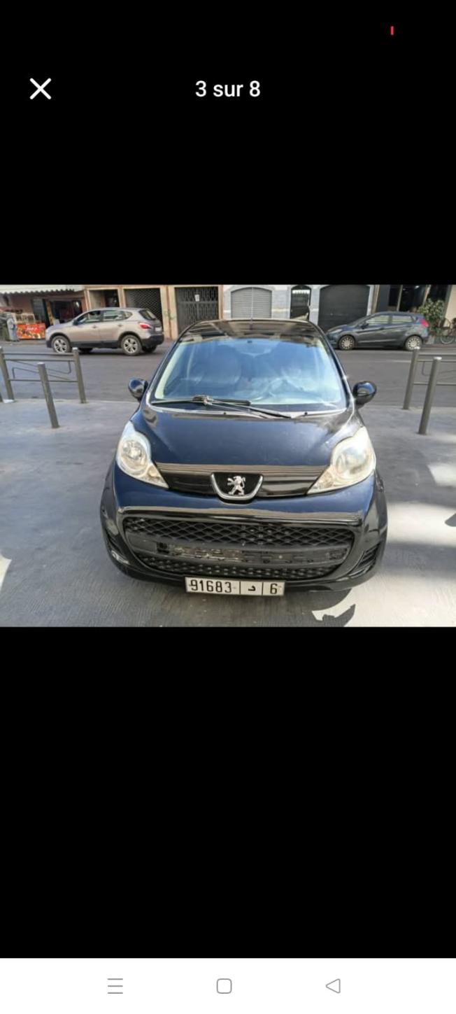 Peugeot 107 2012 essence-manuelle