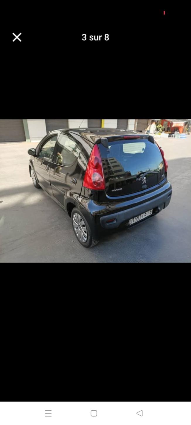 Peugeot 107 2012 essence-manuelle