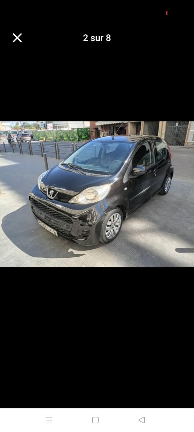 Peugeot 107 2012 essence-manuelle