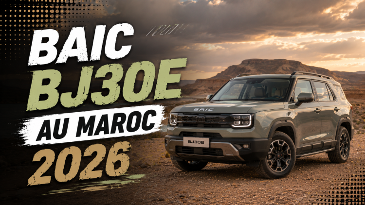 BAIC BJ30e 2026 au Maroc : le SUV hybride qui mise sur la puissance et l'aventure